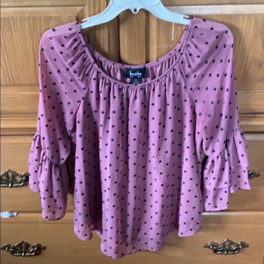 Mauve dress shirt